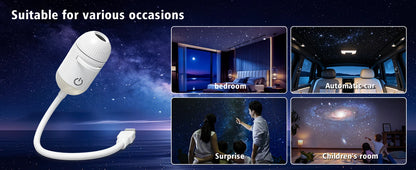 Adjustable USB Atmosphere Projection Lamp