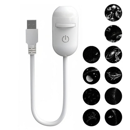 Adjustable USB Atmosphere Projection Lamp