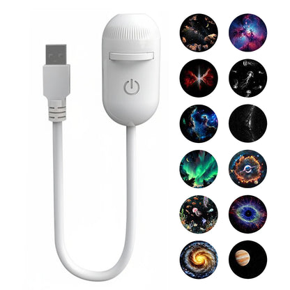 Adjustable USB Atmosphere Projection Lamp