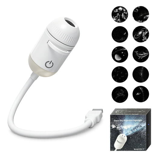 Adjustable USB Atmosphere Projection Lamp